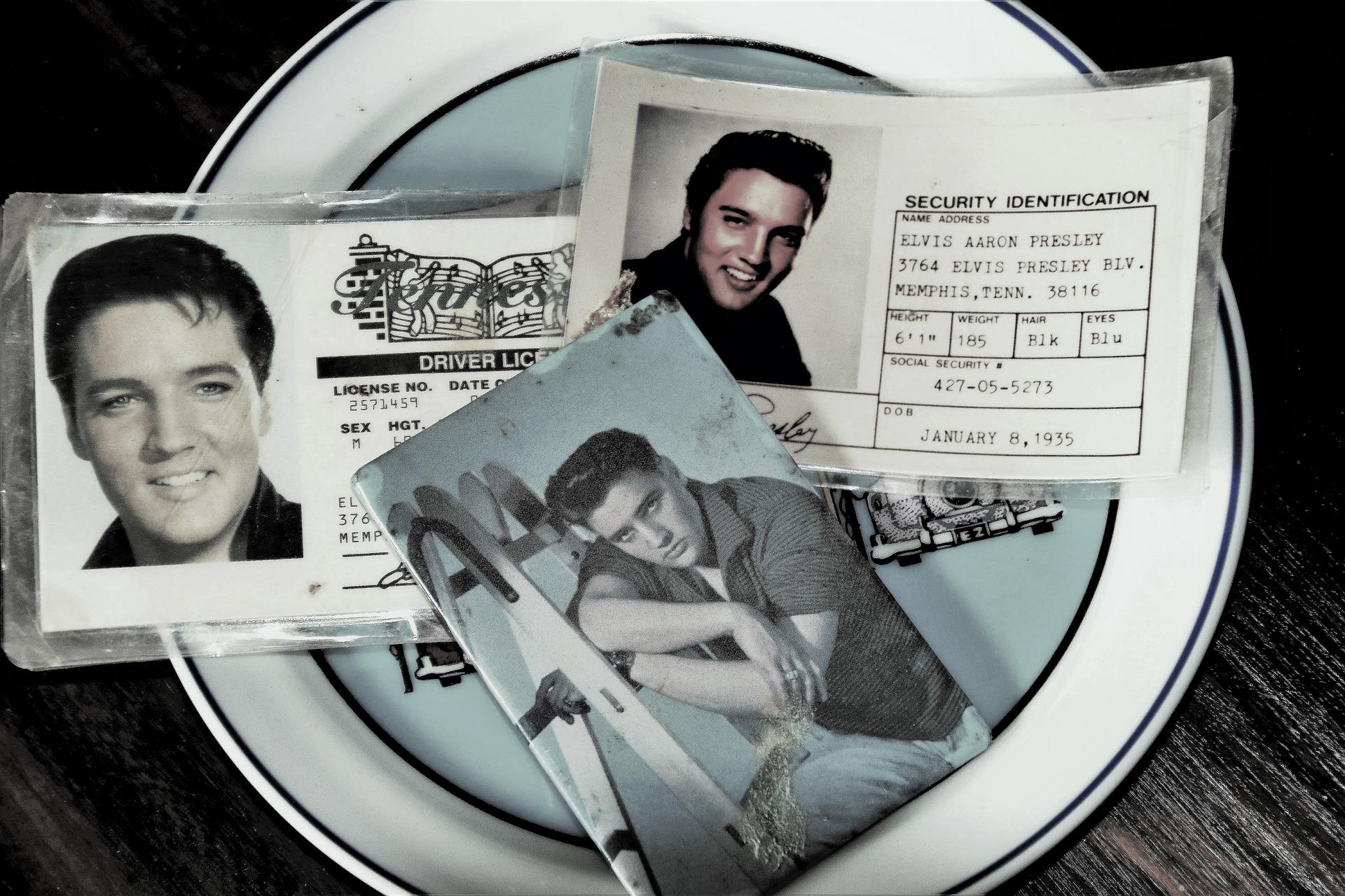 Bild von Elvis Presley´s Personalien