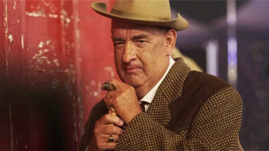 Tom Hanks als Colonel Parker im Elvis Film